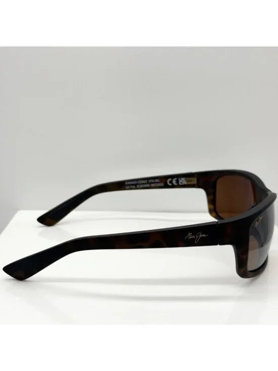 Maui Jim MJ766-10MF Kanaio Coast Sunglasses Matte Tortoise 61-17-127 - Picture 5 of 7